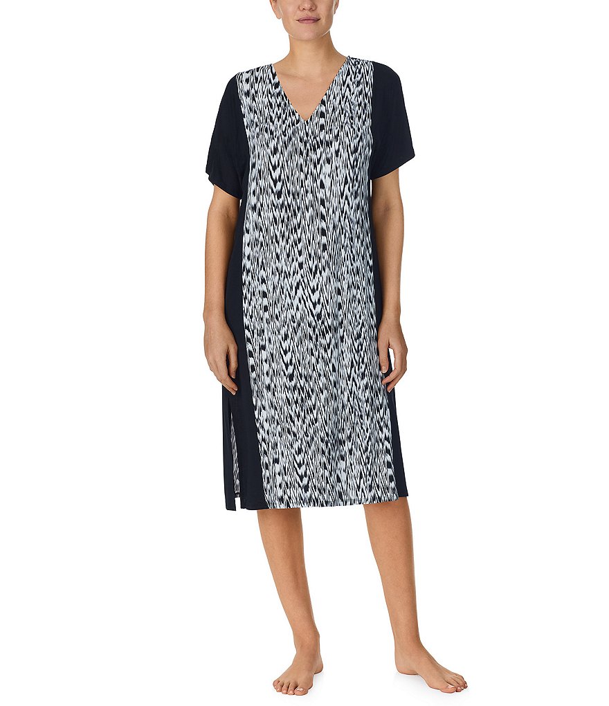 Donna karan long online nightgown