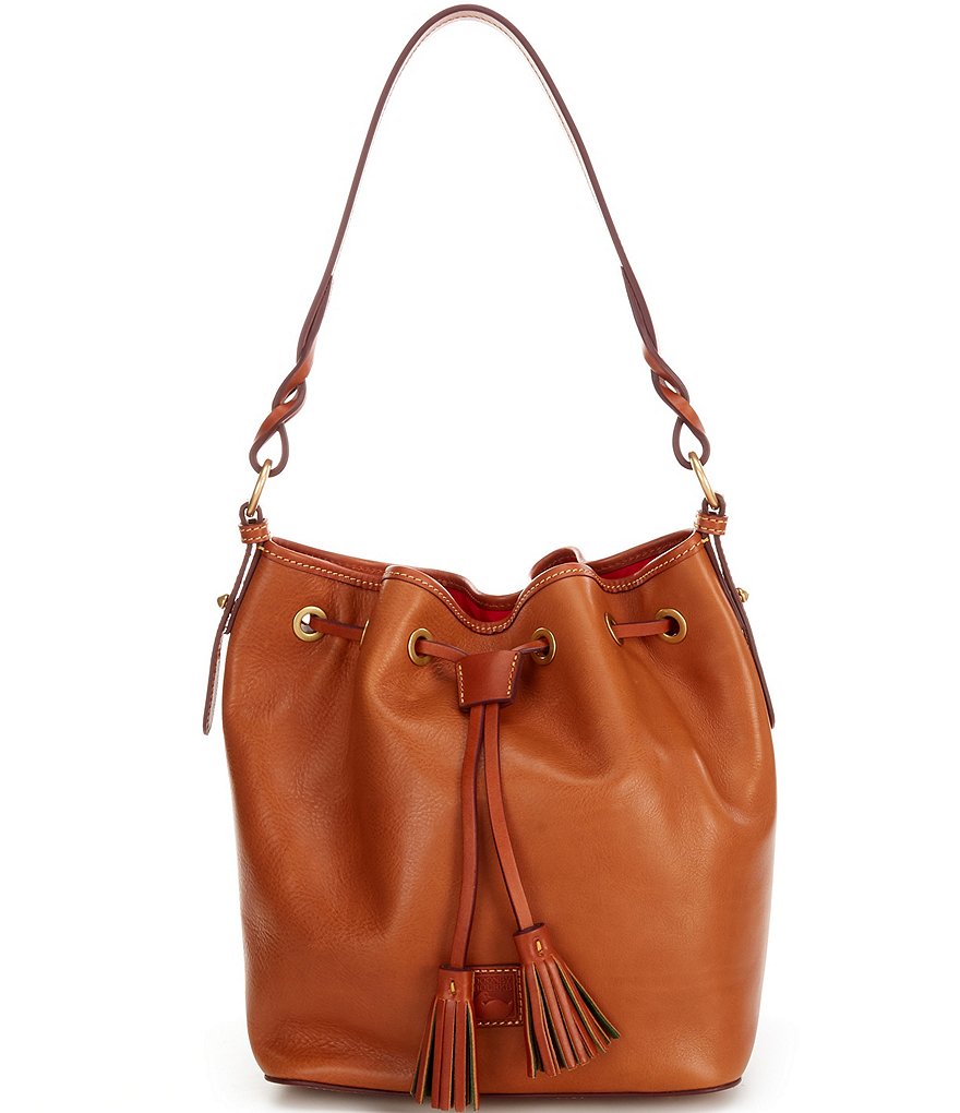 Leather Drawstring Bucket Dooney And Bourke Bucket Bag Dooney