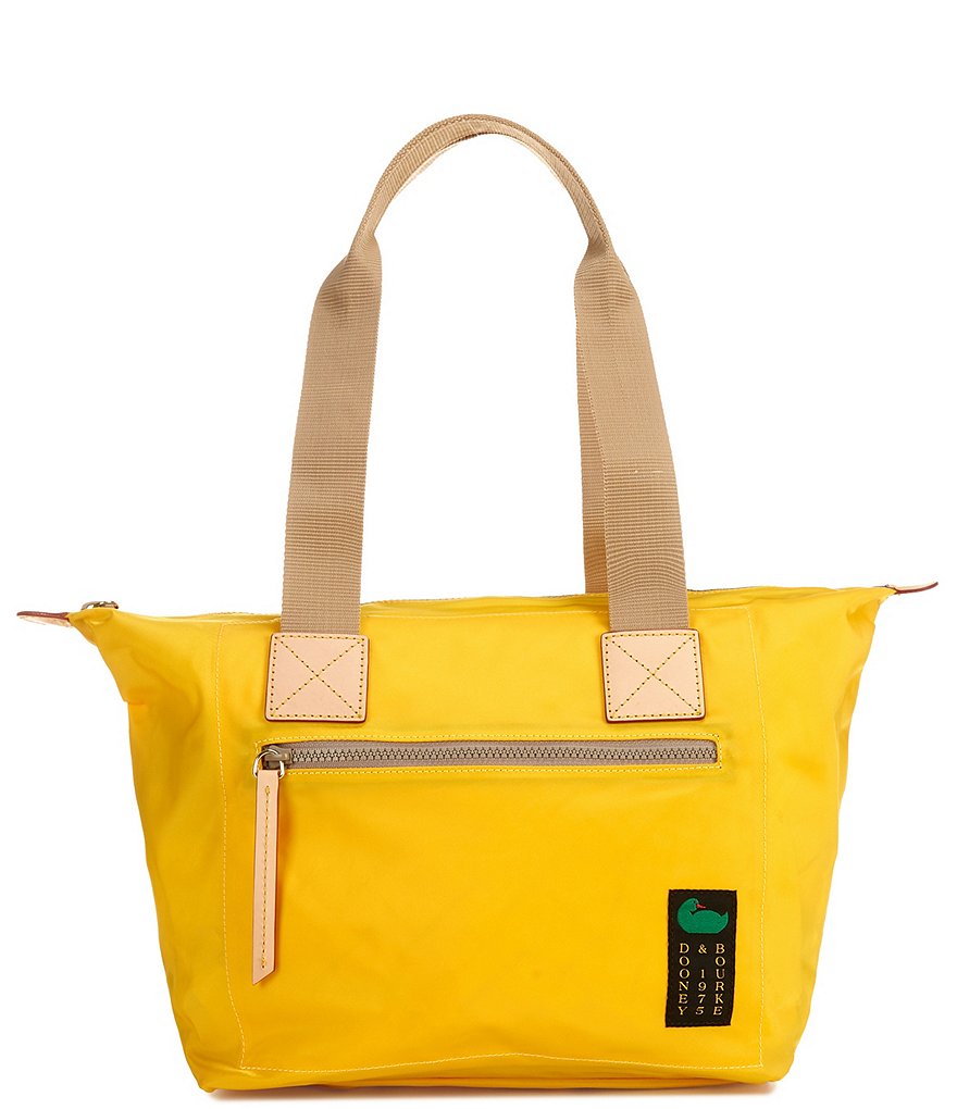 USA製 Dooney & Bourke トートバッグ イエロー riri Dooney & Bourke Nylon Front Zip Tote Bag | Dillard's