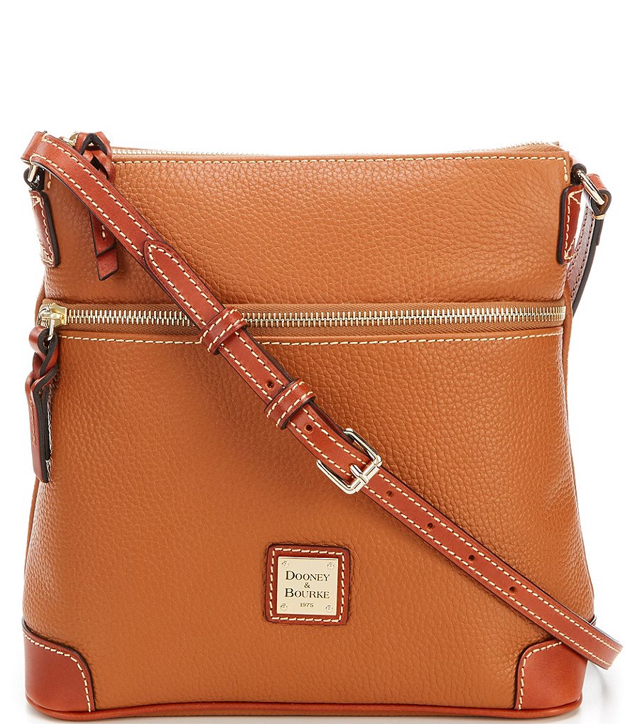  Dooney & Bourke Handbag, Pebble Grain Hobo Shoulder Bag - Bark  : Clothing, Shoes & Jewelry