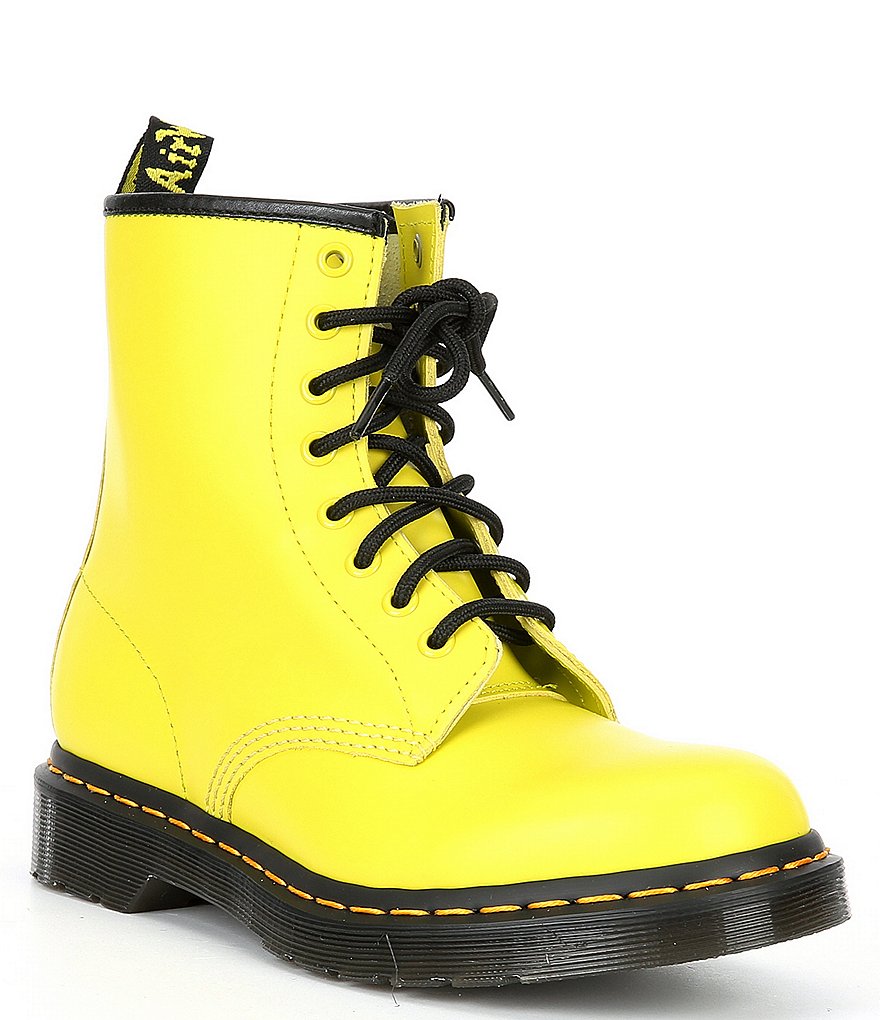 Dr. Martens Women's 1460 Smooth Leather Combat Boots | Dillard's