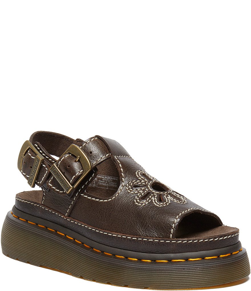 ※そ※DUNNET FLOWER サンダル Dr. Martens Women's Dunnet Flower Cut Out Platform Sandals | Dillard's