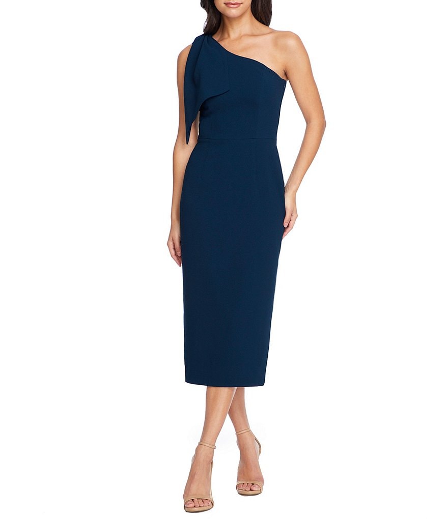 Dress the population one shoulder clearance dress