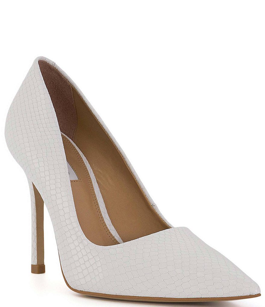 Dune London Bento Snake Embossed Leather Dress Pumps | Dillard's