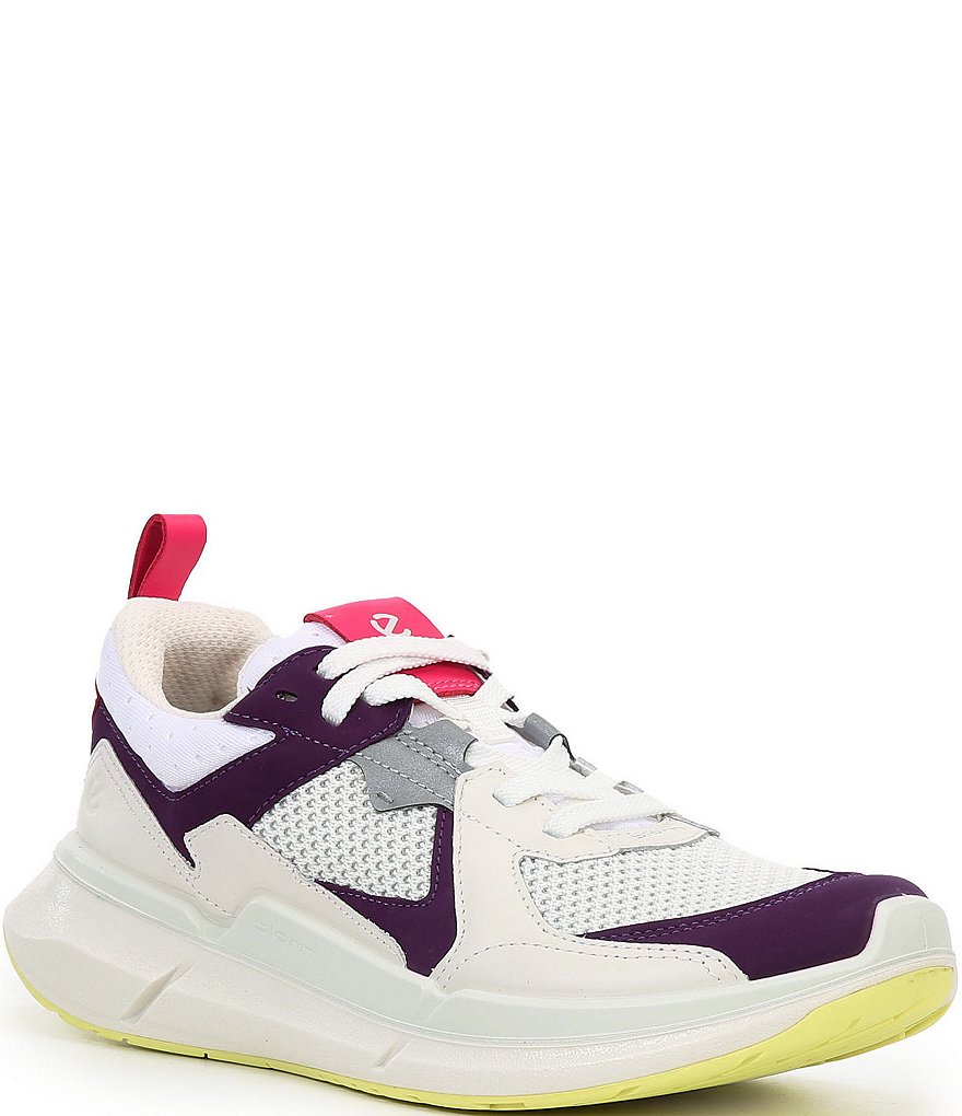 ECCO Women's BIOM 2.2 Leather and Mesh Sneakers | Dillard's