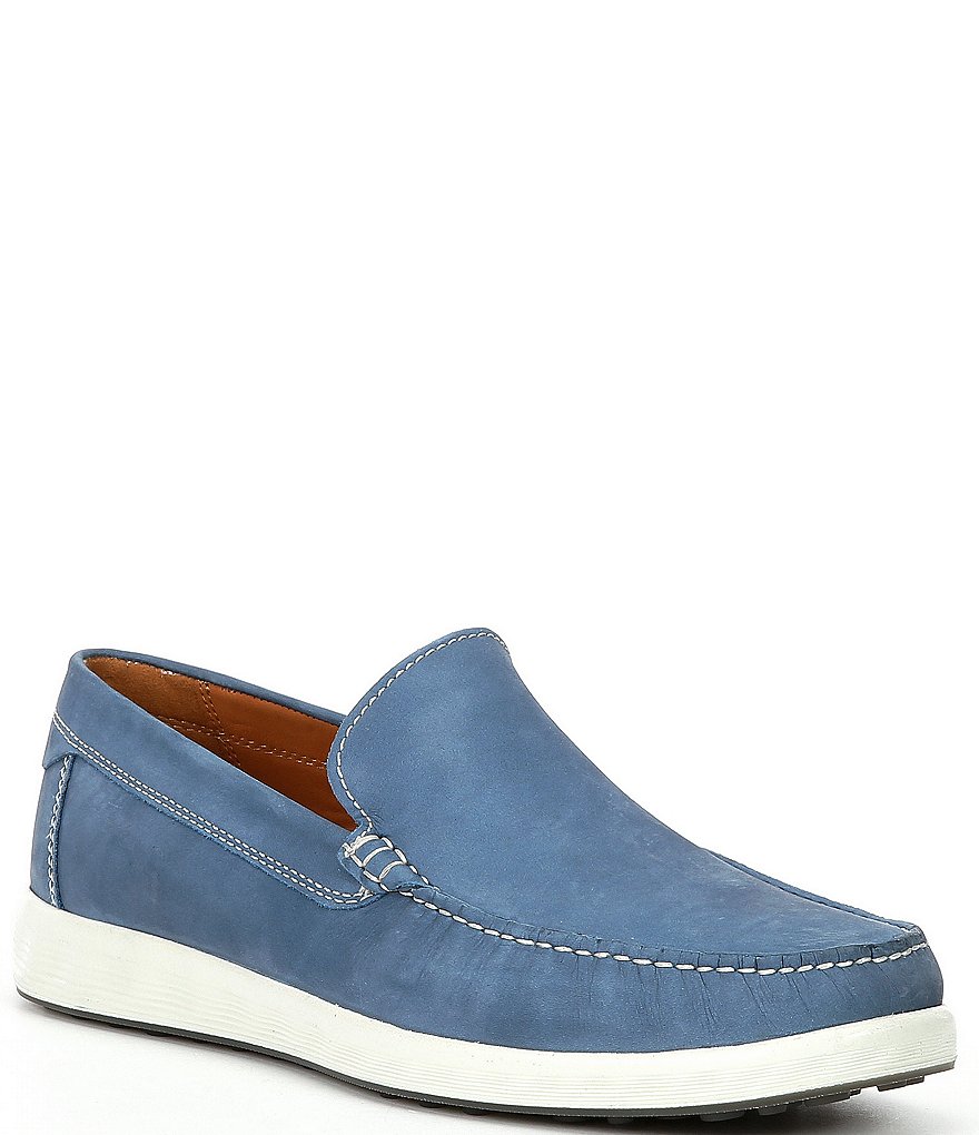 ECCO Men's S Lite Classic Nubuck Leather Slip-On Mocs | Dillard's