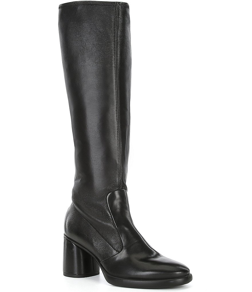 ECCO Sculpted Lx 55 Leather Tall Boots | Dillard's