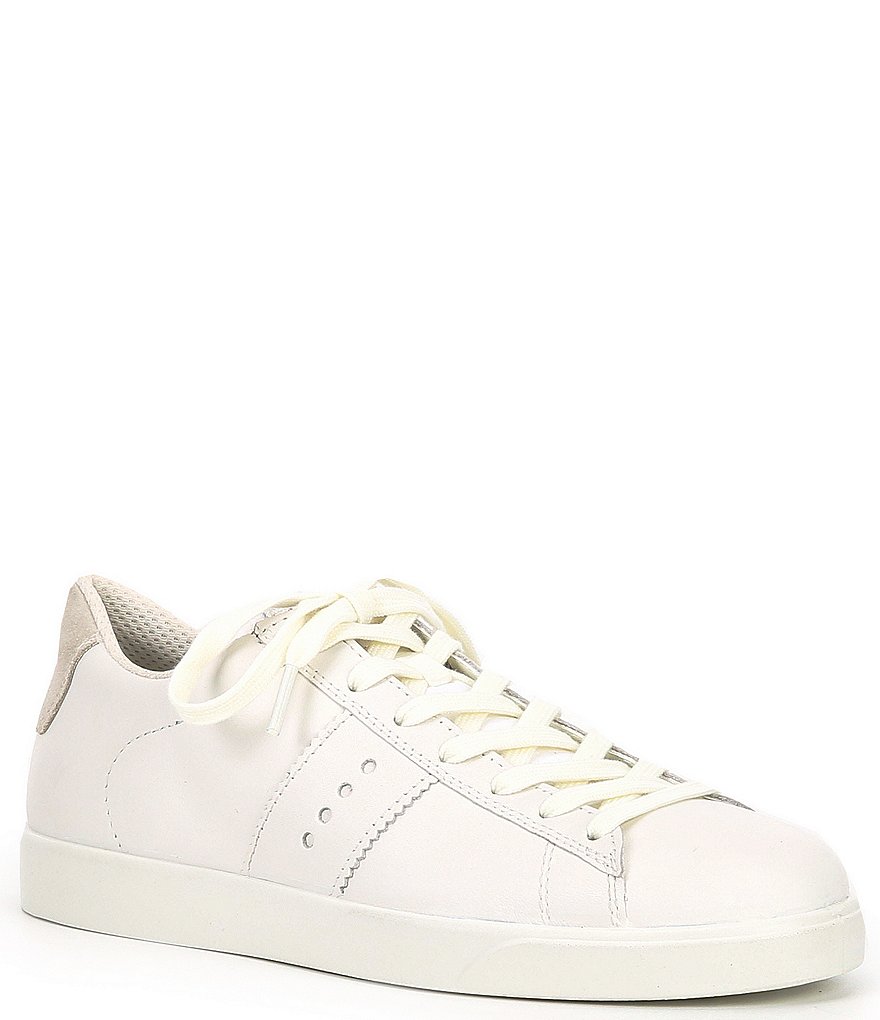 Street Lite White Regatta Blue Stripe Lace-Up Sneaker