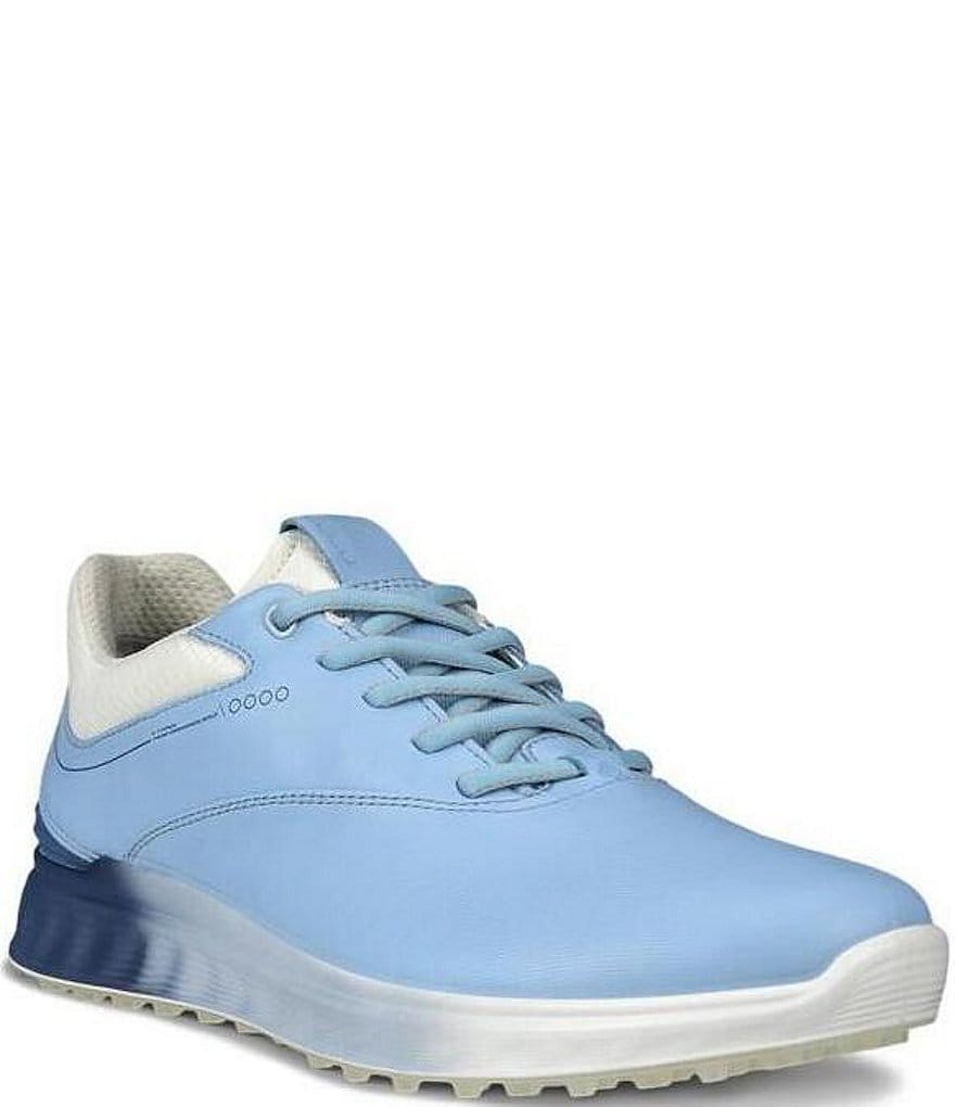 Ladies ECCO® Golf S-Three Leather Gore-Tex Golf Shoe | Blue