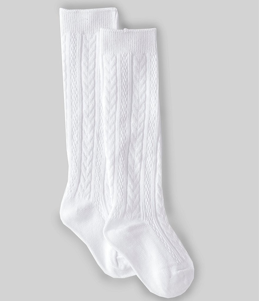 Cable-Knit Knee-High Socks 2-Pack for Baby