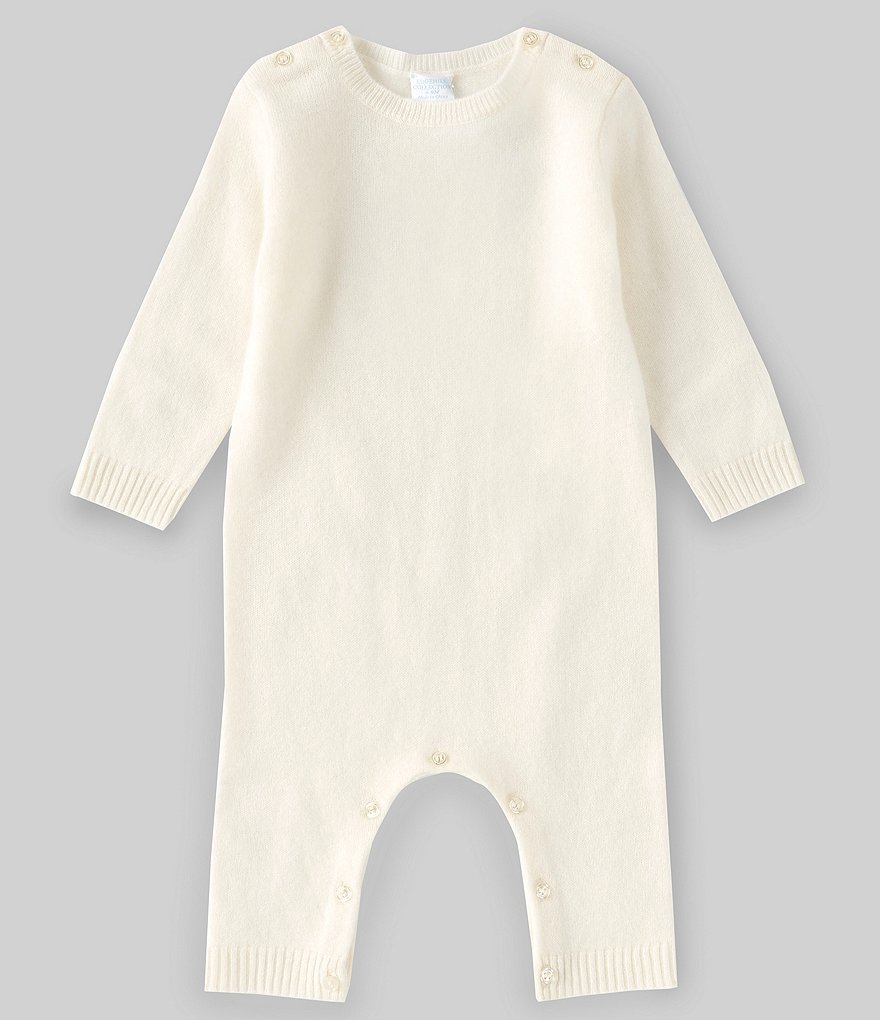 Edgehill Collection Baby Newborn-12 Months Long-Sleeve Button Detail ...