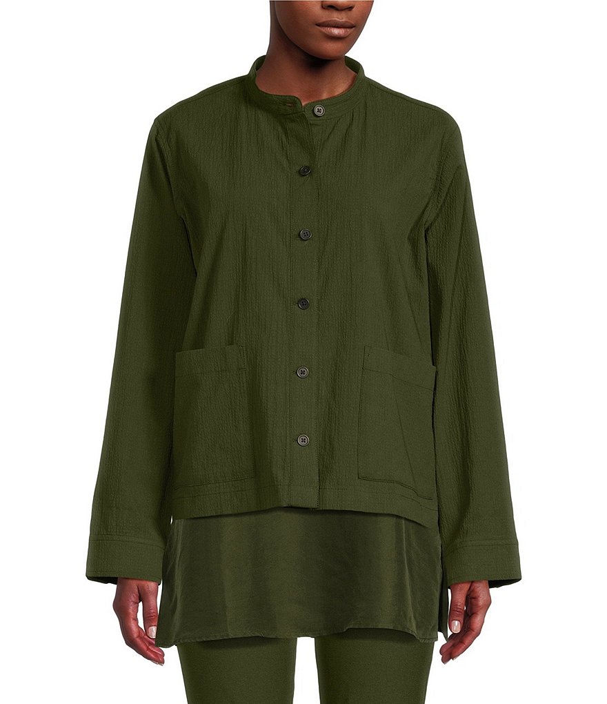 Eileen fisher 2025 textured jacket