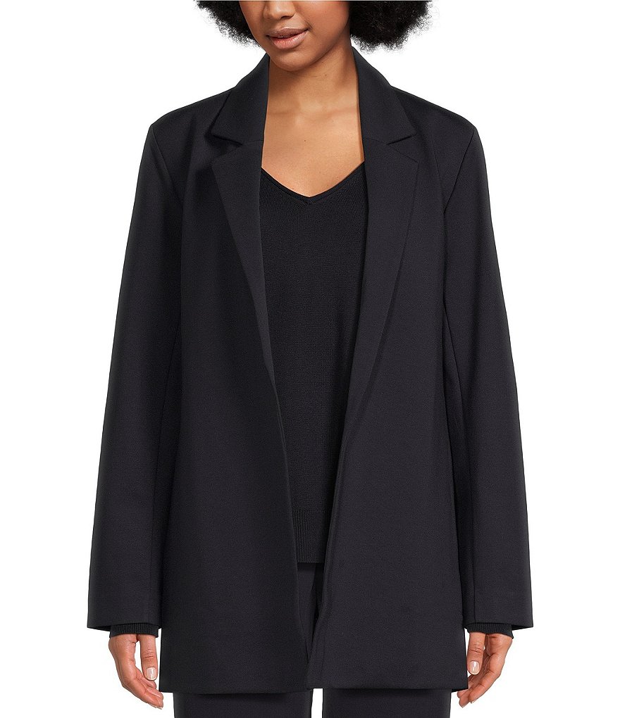 Eileen fisher velvet notch collar clearance blazer