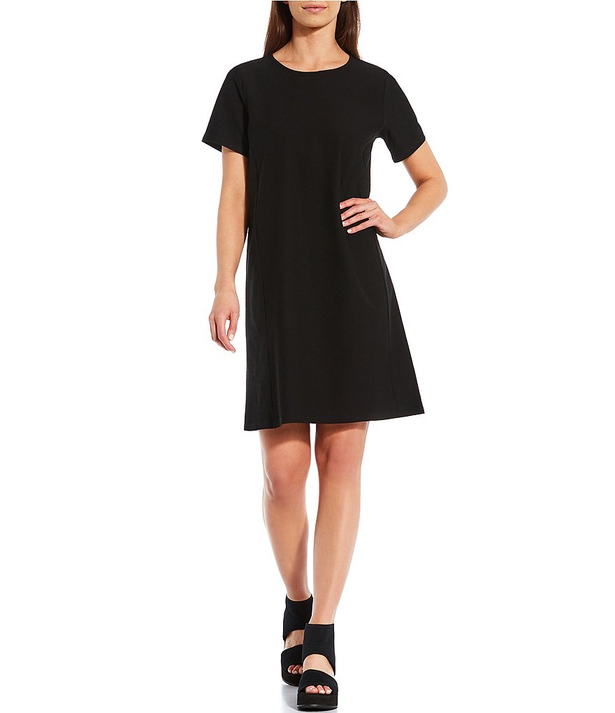 Eileen fisher jersey shift dress best sale