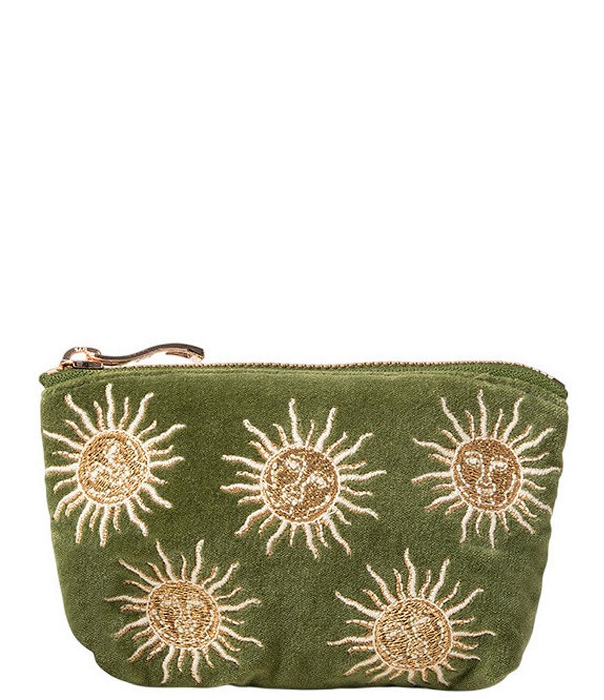 Elizabeth Scarlett Sun Goddess Velvet Coin Purse | Dillard's