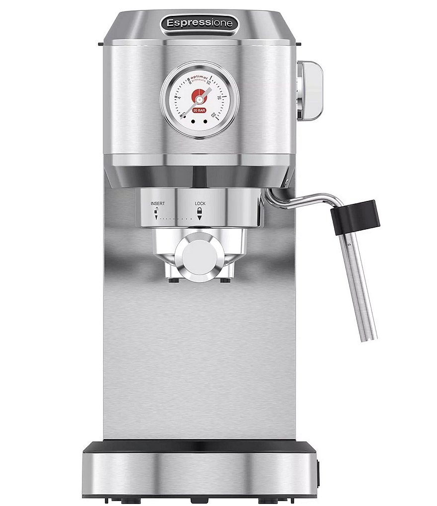 espressione stainless steel auto pump espresso machine