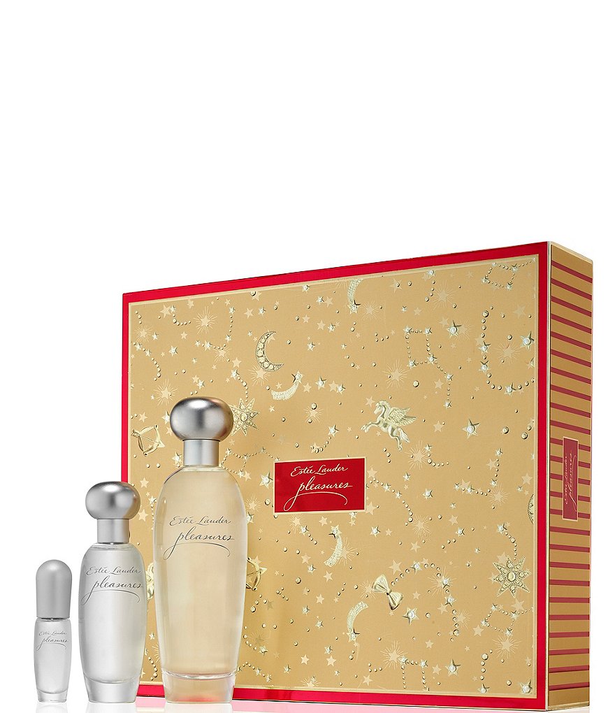 Este Lauder 4-Pc. Fragrance Treasures Gift Set Beautiful, Belle, Pleasures,  B Goddess