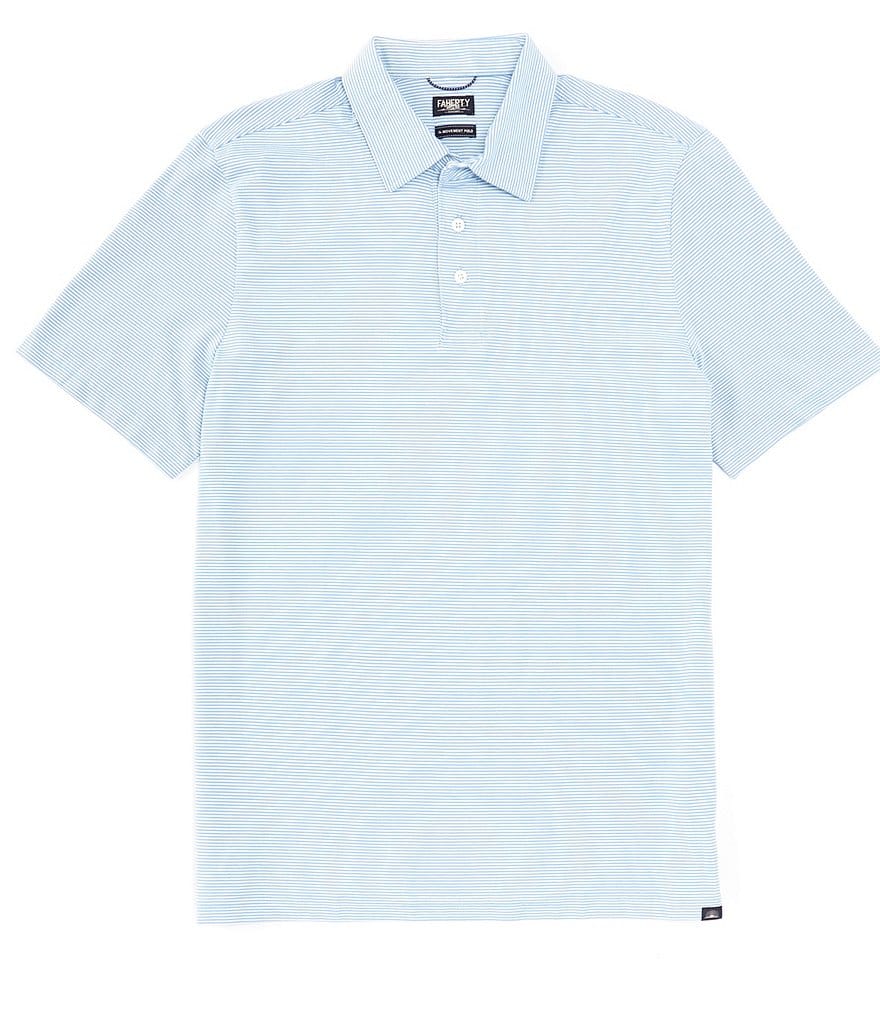 Faherty Movement Short-Sleeve Polo Shirt