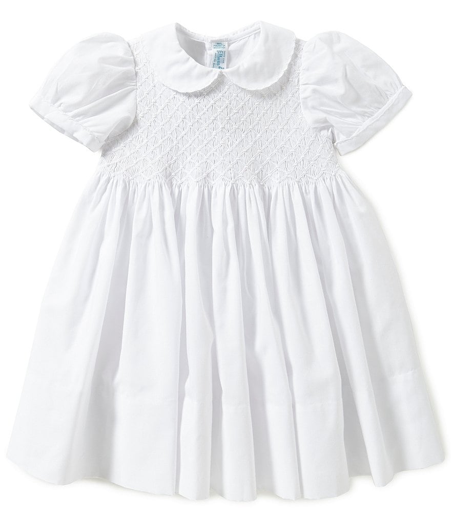 Feltman Brothers Baby Girls 12-24 Months Diamond Embroidered Smocked ...