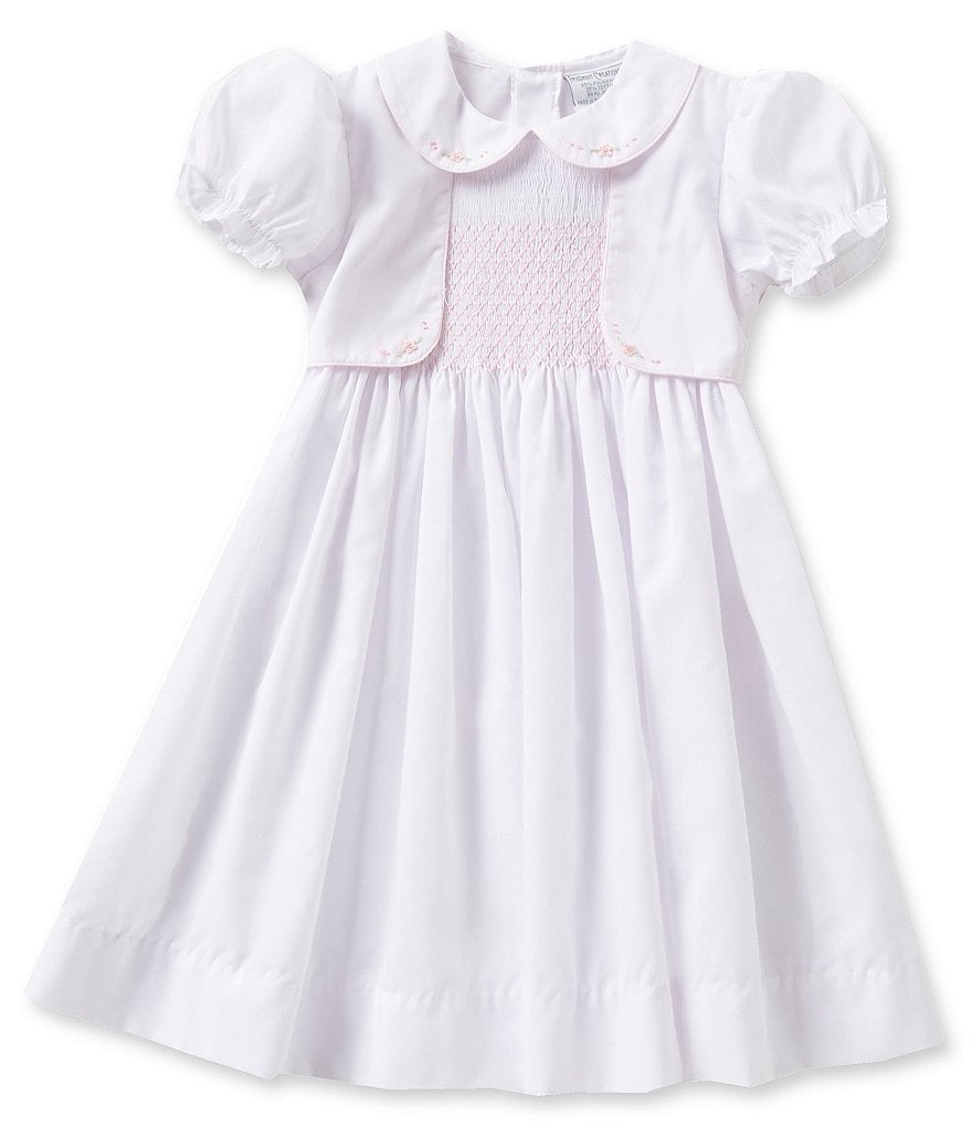 Friedknit Creations Baby Girls 12-24 Months Mock Vest Dress | Dillards