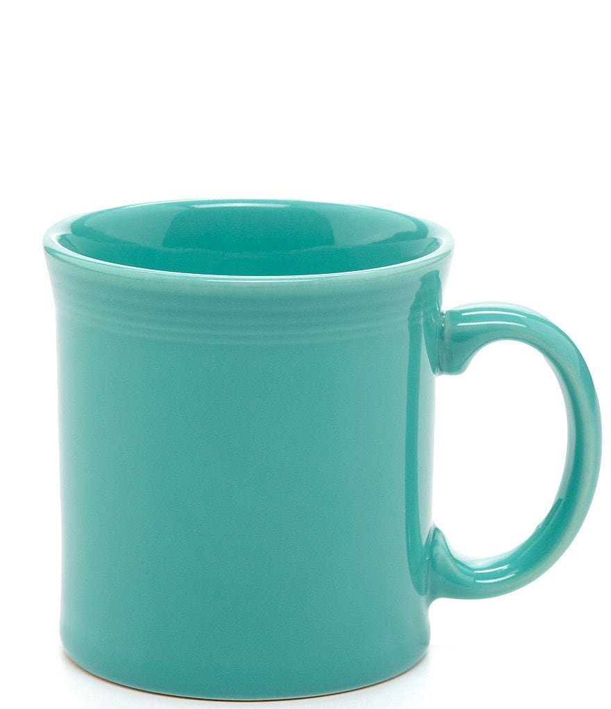 Homer Laughlin Irish Coffee Footed Mug in Turquoise