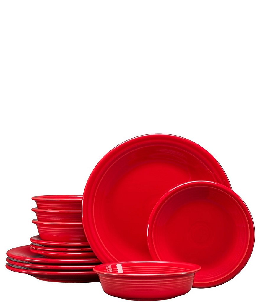 Fiesta 12-Piece Classic Dinnerware Set | Dillard's