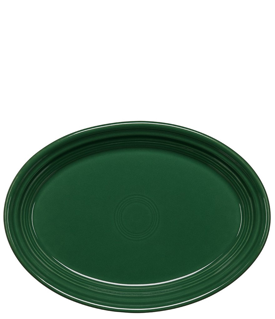 HTF Fiesta Vintage Turf 2024 Green Oval Platter!