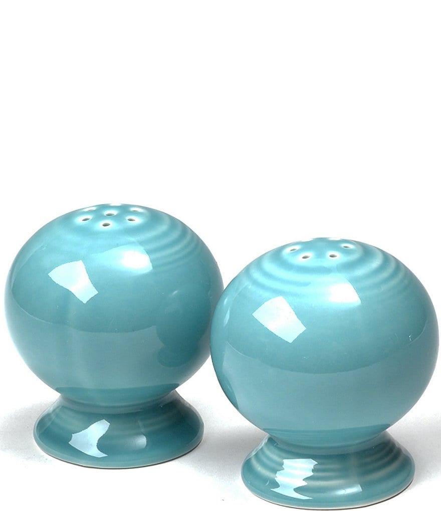 Teal Salt and Pepper Shakers Set by Brighter Barns - Turquoise