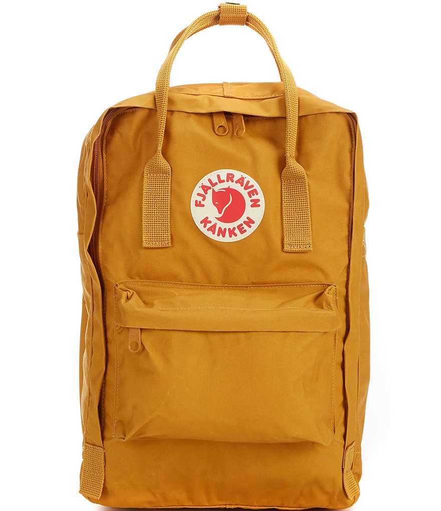 Definición cartucho visitar Fjallraven Patch Logo Kanken 15" Classic Laptop Backpack | Dillard's