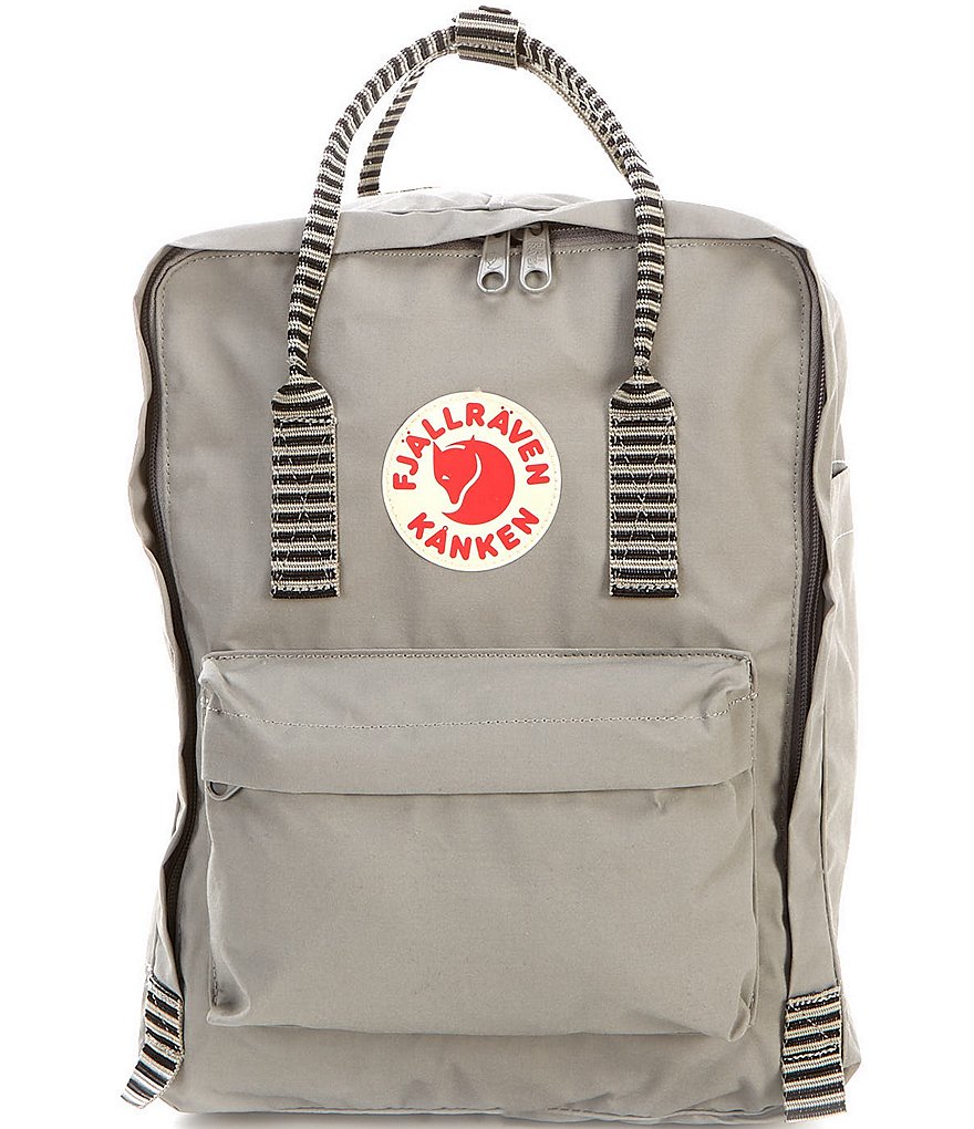Fjallraven Patch Logo Kanken Water-Resistant Striped-Handle Backpack Dillard's