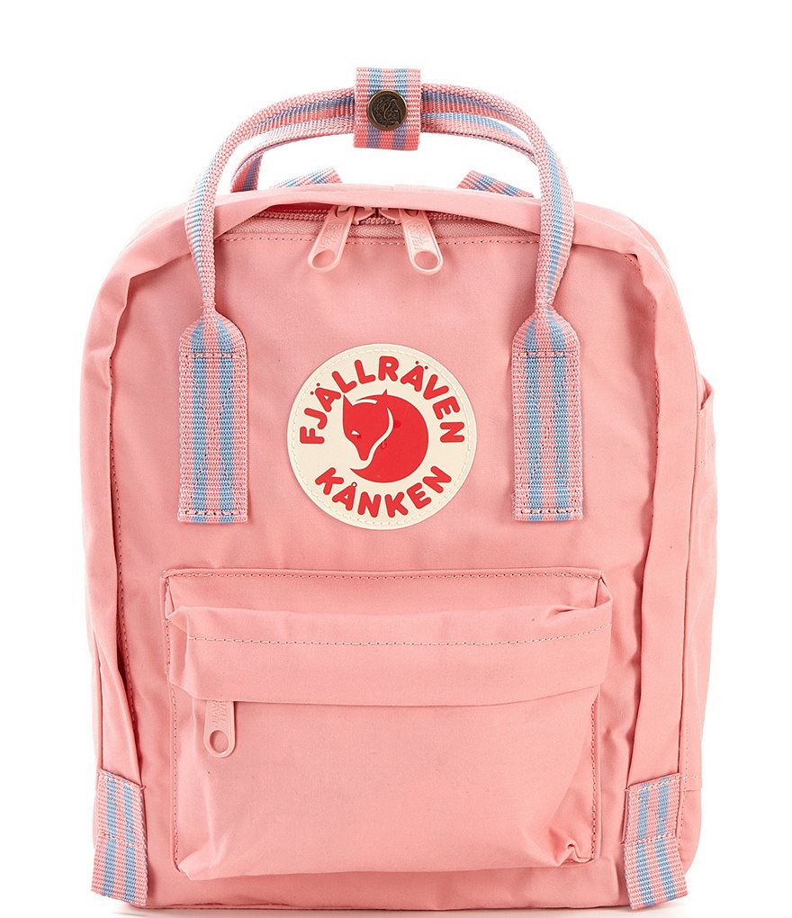 Fjallraven Contrast Handle Mini Patch Logo Kanken Water Resistant Backpack Dillard s