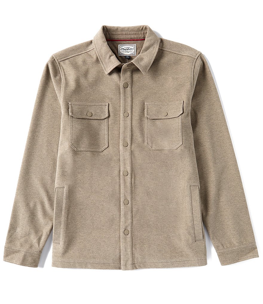 Flag and Anthem Hamlin Stretch Twill Shirt Jacket | Dillard's