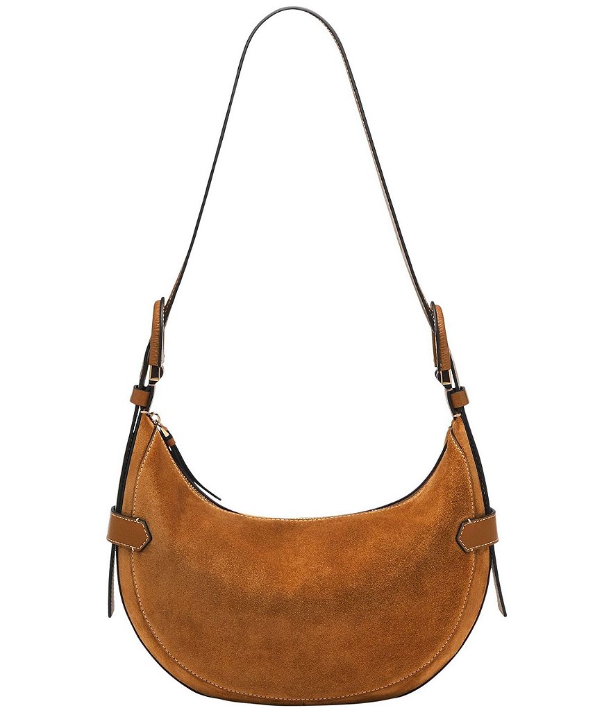 Fossil Harwell Suede Hobo Bag | Dillard's