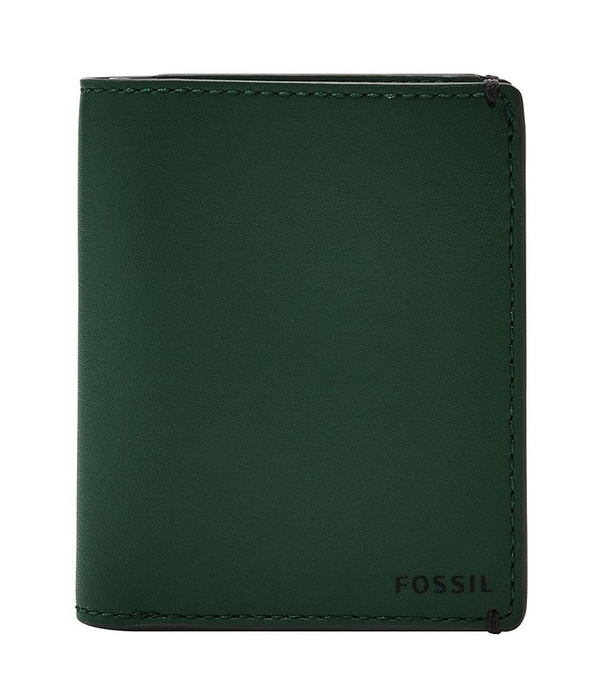 Cactus Leather Half-Zip Wallet