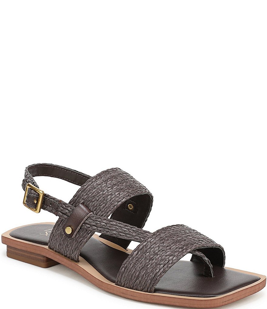Franco Sarto Enrica 2 Raffia Thong Sandals | Dillard's