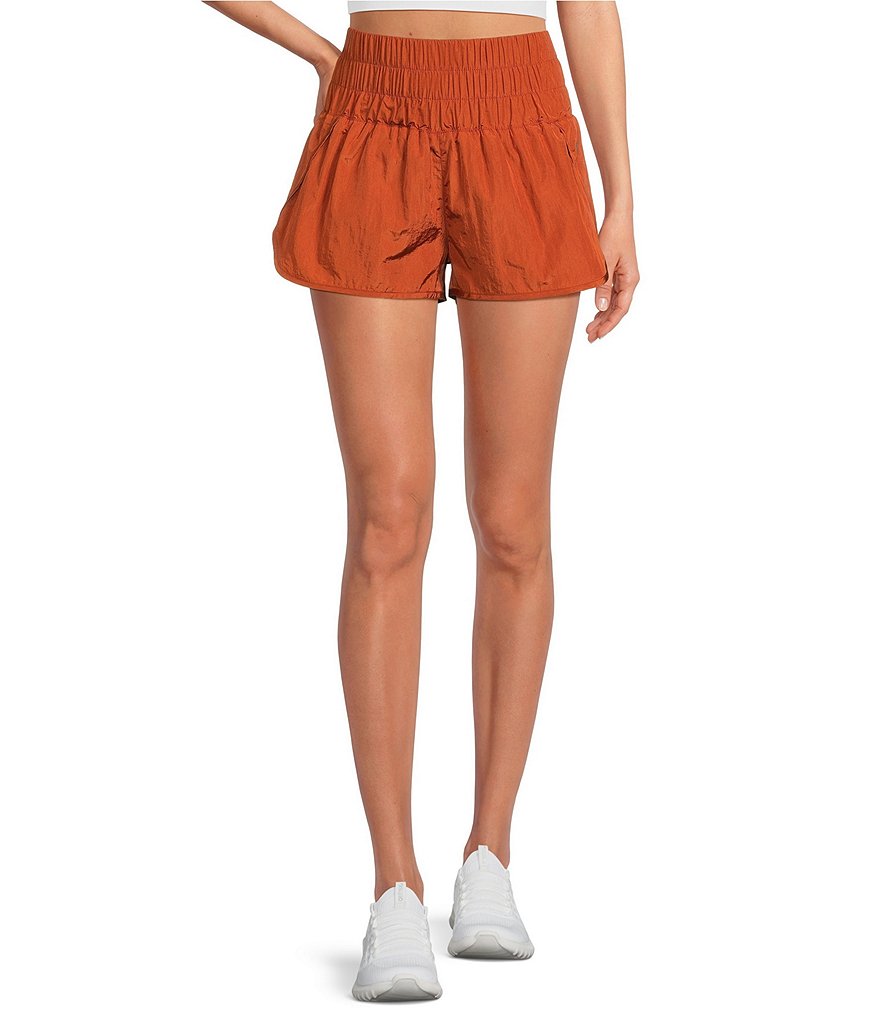 Free People FP Movement The Way Home High Rise Pull-On Shorts