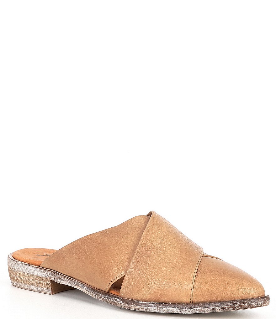 Free people best sale gold mules