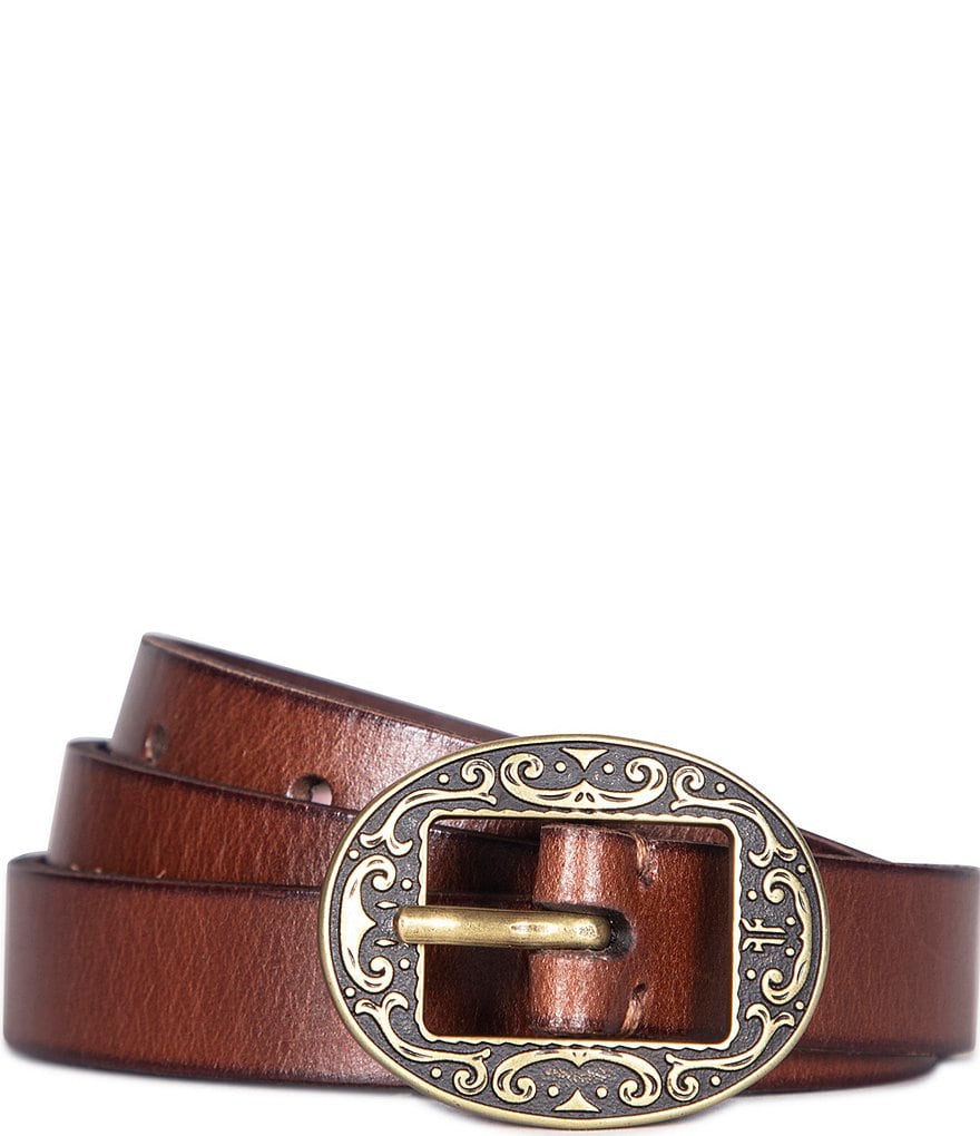 Nwt outlets - Frye brown leather small belt