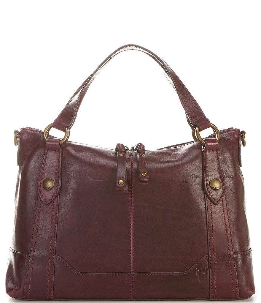 Frye Melissa Medium Leather Satchel Bag | Dillard's