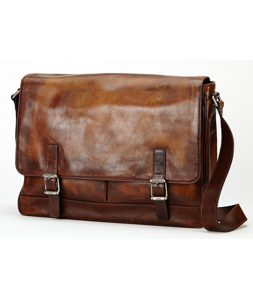 frye messenger bags