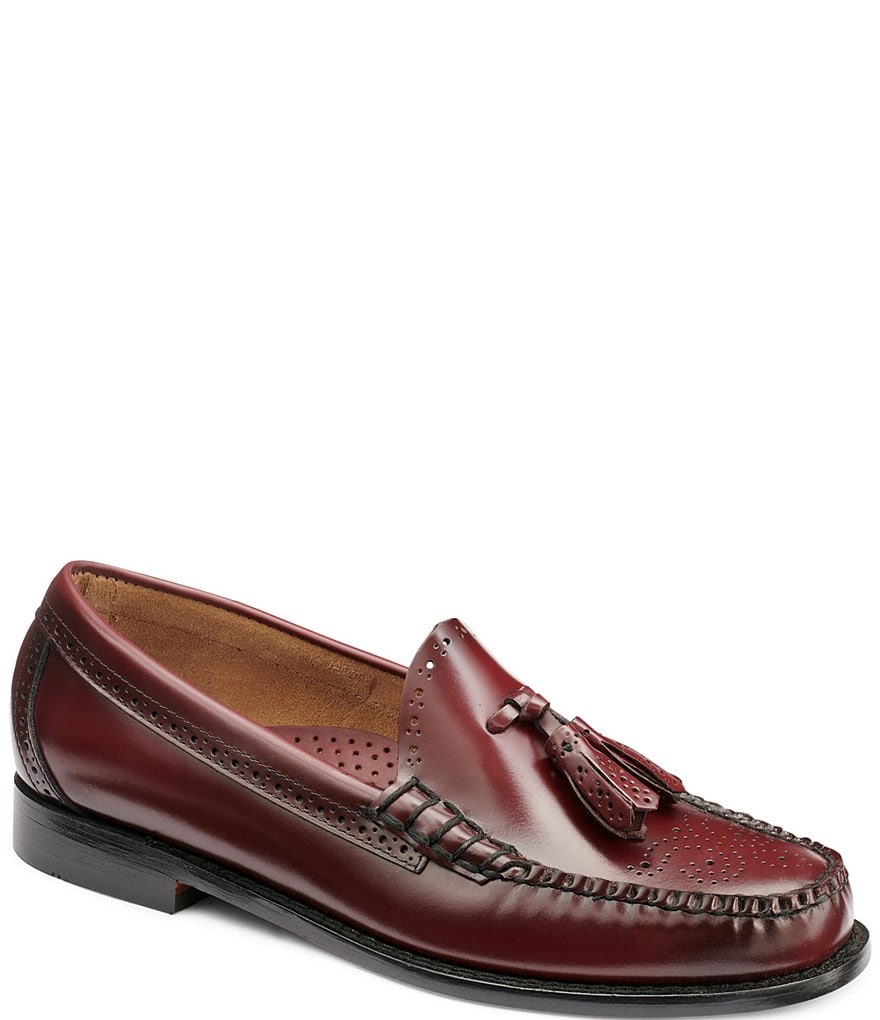 G.H. Bass Men's Larkin Tassel Brogue Leather Weejun Loafers