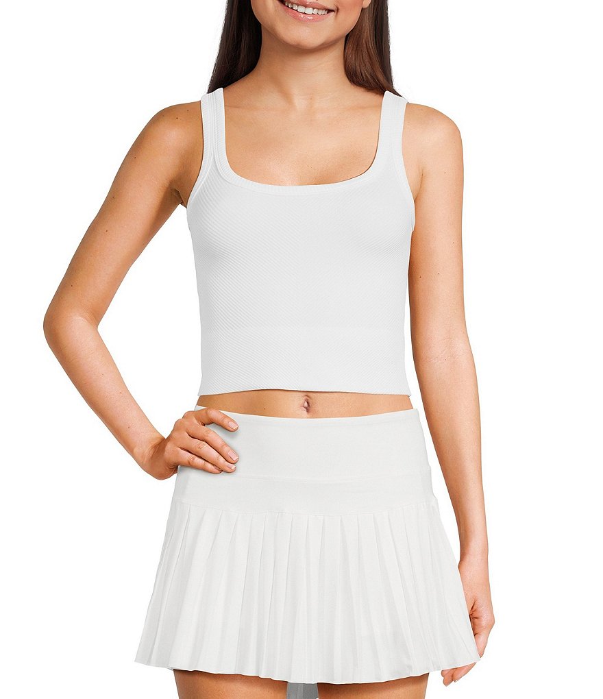Cropped Tank Top With Anime Print – Lianox