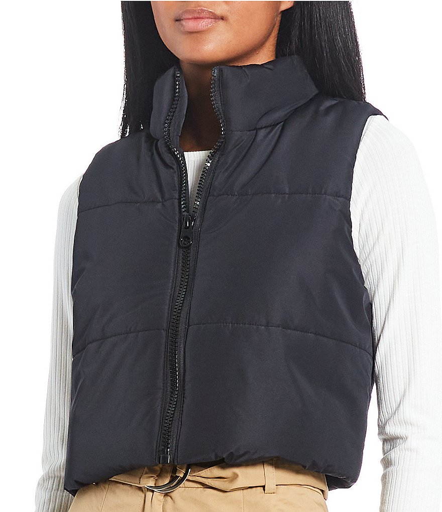 Cropped Puffer Vest – IslandGypsy