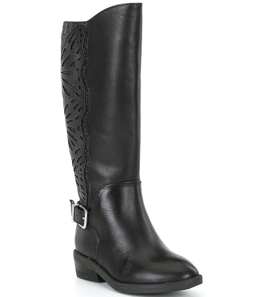 Gianni bini tall black boots best sale