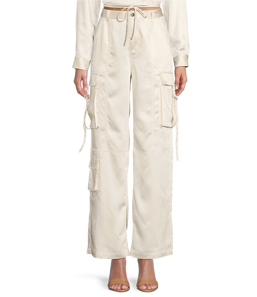 Beige Cargo Trousers - Pink Lemonade Boutique | SilkFred US