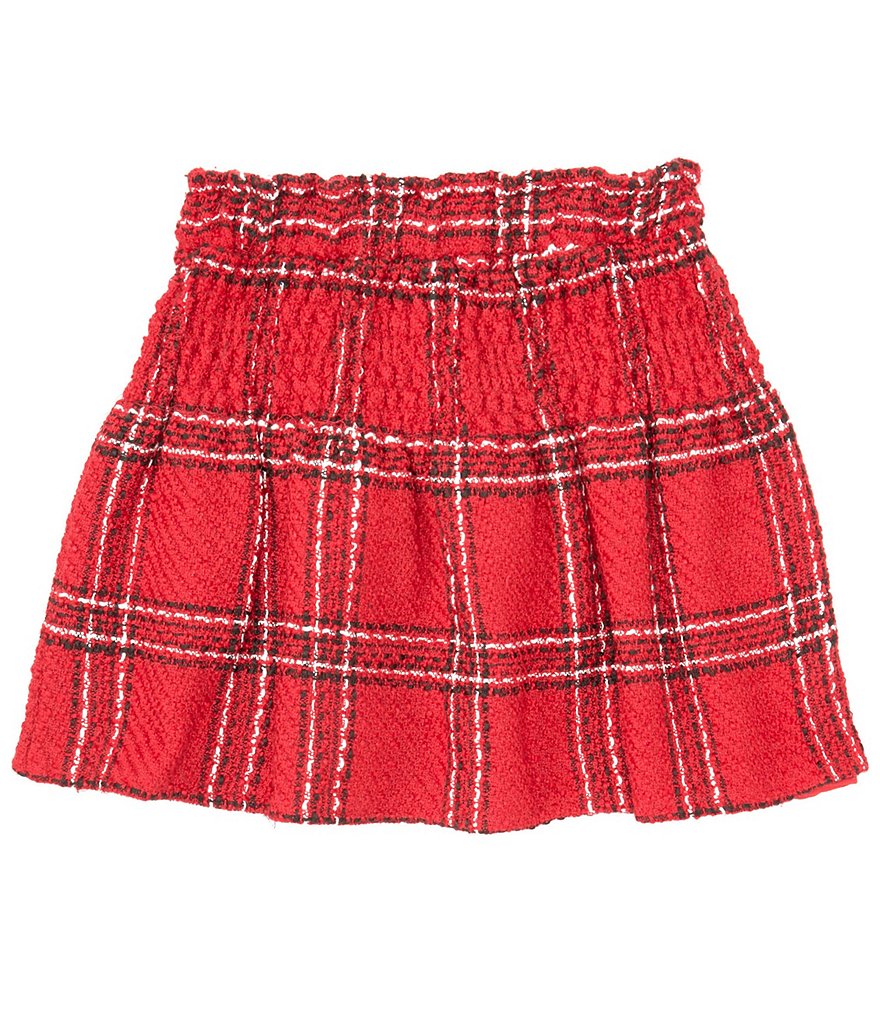 High waisted 2024 plaid skirt dillards