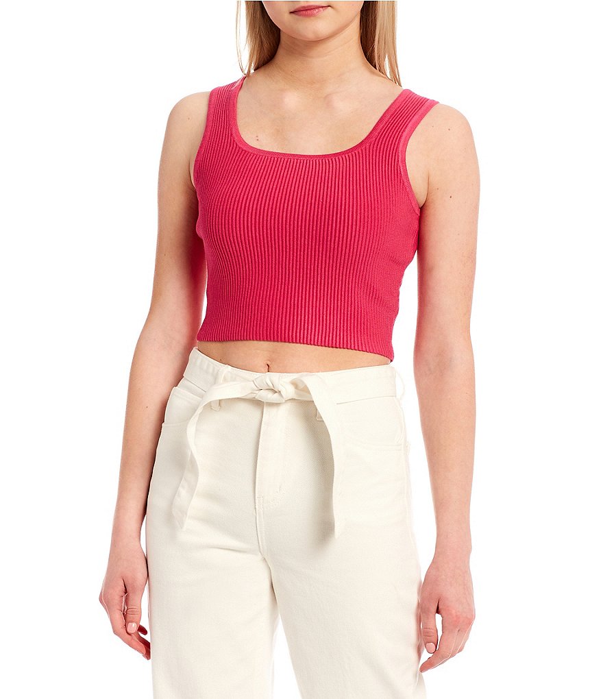 GB Ribbed Cropped Tank |