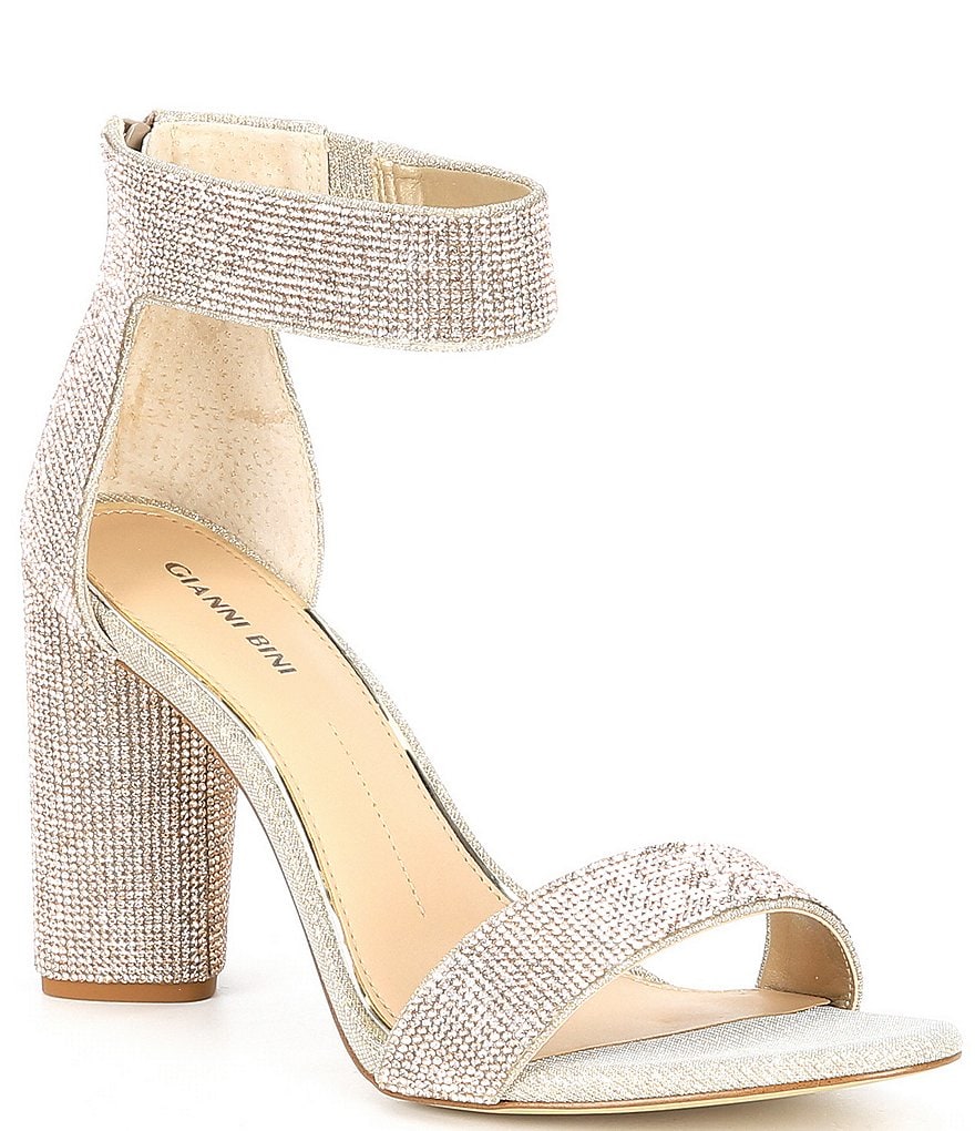 Gianni bini sale sparkle sandals