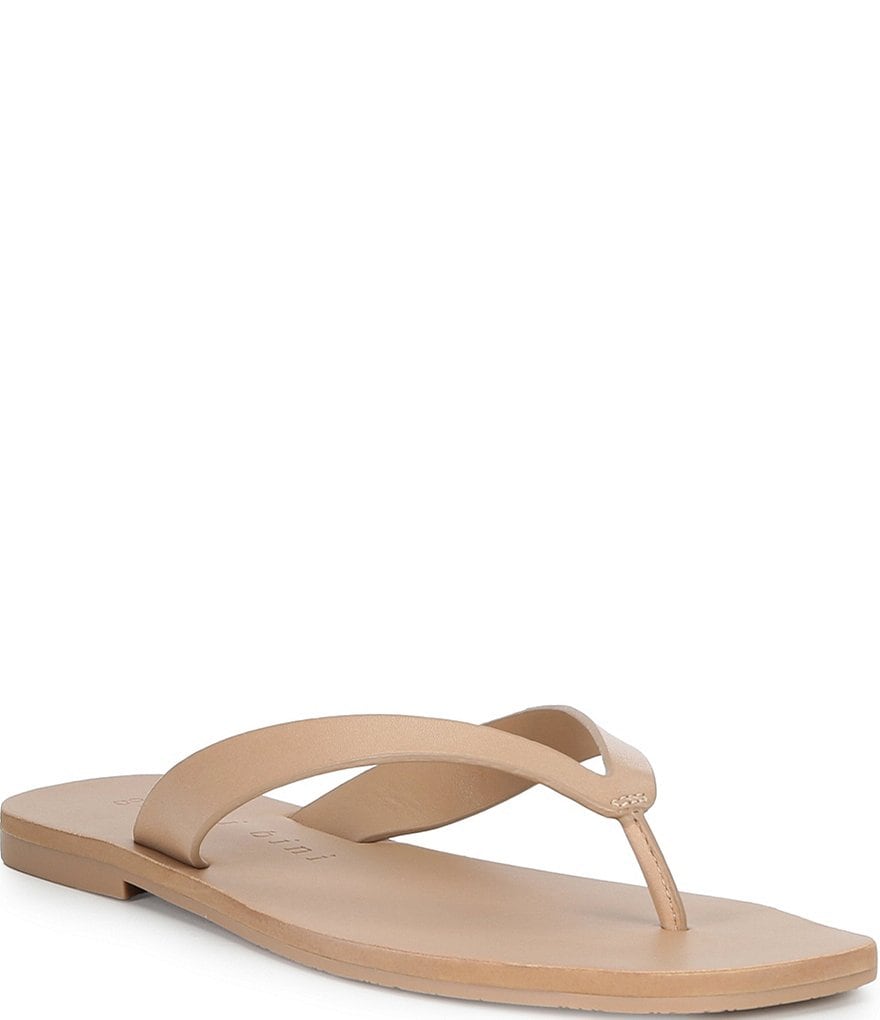 Gianni Bini Steffan Leather Thong Sandals | Dillard's