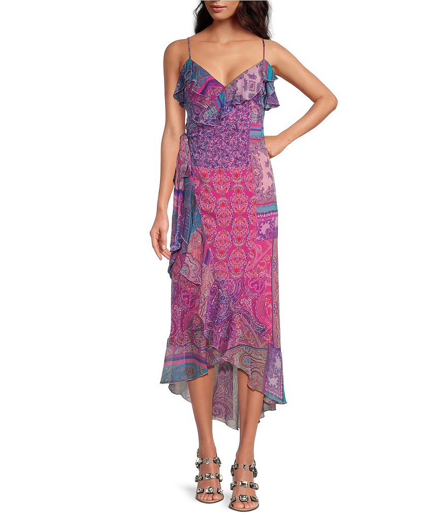 Gianni Bini Marissa Embellished Beaded Embroidered Hi factory Low Gown Dress 4 NWT